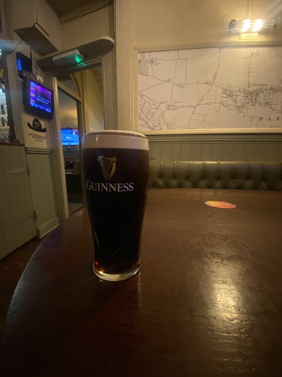 A pint on your tod might be a top 3 pint just you &amp; the thing you love most