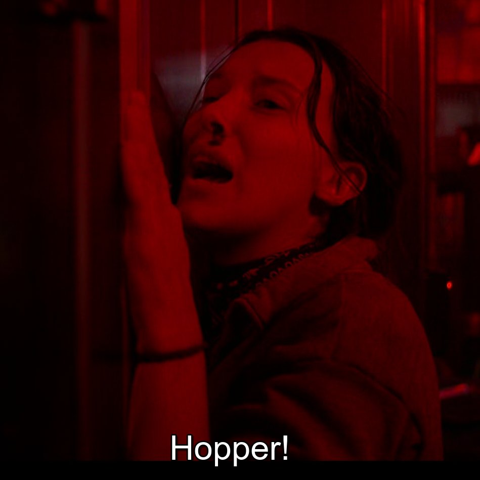 aliciafIcrrick's tweet image. i was waiting for el to call hopper 'dad' at least on this scene!!