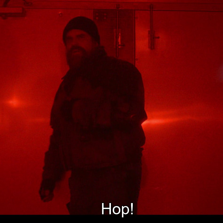 aliciafIcrrick's tweet image. i was waiting for el to call hopper 'dad' at least on this scene!!