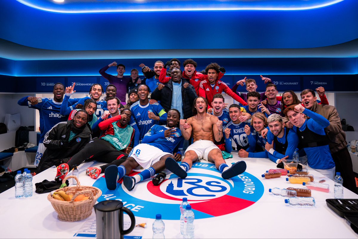 Belle victoire en coupe d’Europe 💙🤍<a href="/RCSA/">Racing Club de Strasbourg Alsace</a>