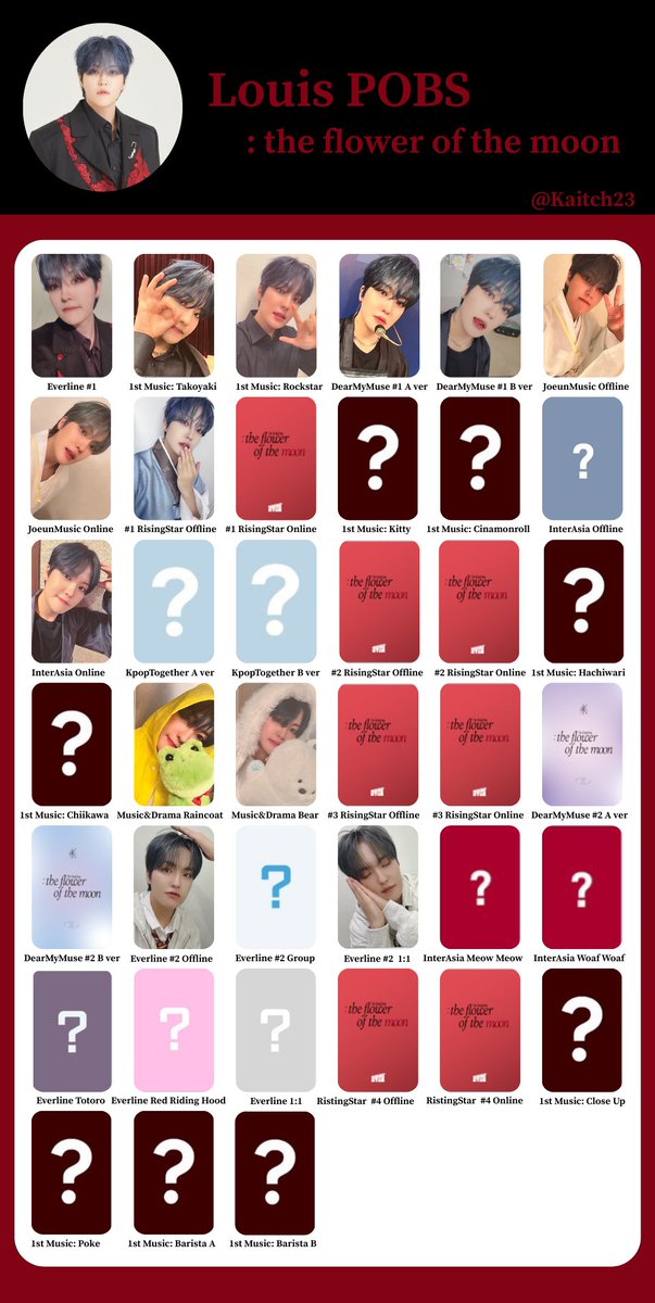 kaitch23's tweet photo. Updated POB template for flower of the moon. If any of you have photos of the cards missing, I'd love if you sent them to me so I can add them https://t.co/J46wOH2aHs