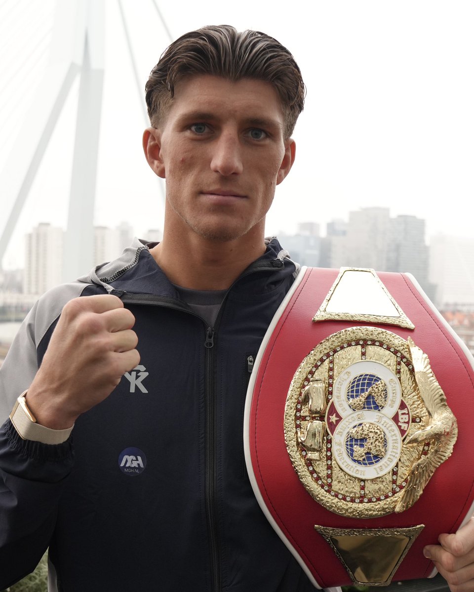 Gradus Kraus is ready to take the IBF European Title home in Rotterdam 🇳🇱