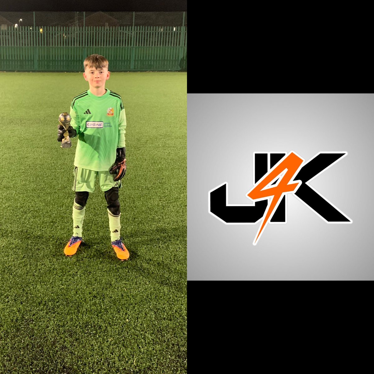 Well done, Brody! A brilliant Man of the Match performance, a clean sheet, and a penalty save for his team.
All that hard work at the weekly Sale and Droylsden J4K Goalkeeping sessions is really paying off. Keep up the great work! #j4kmanchester
#goalkeepercoachinginmanchester