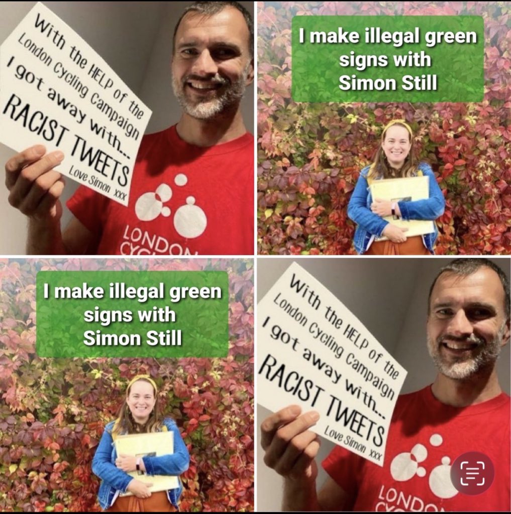 SimonSa23626003's tweet image. Chairman Holland #LTNMuppet and #LondonCyclingClowns #SockPuppet 
Friend of #IsSimonStillRacist #Yes and Cycling #Moobster @psimonk
