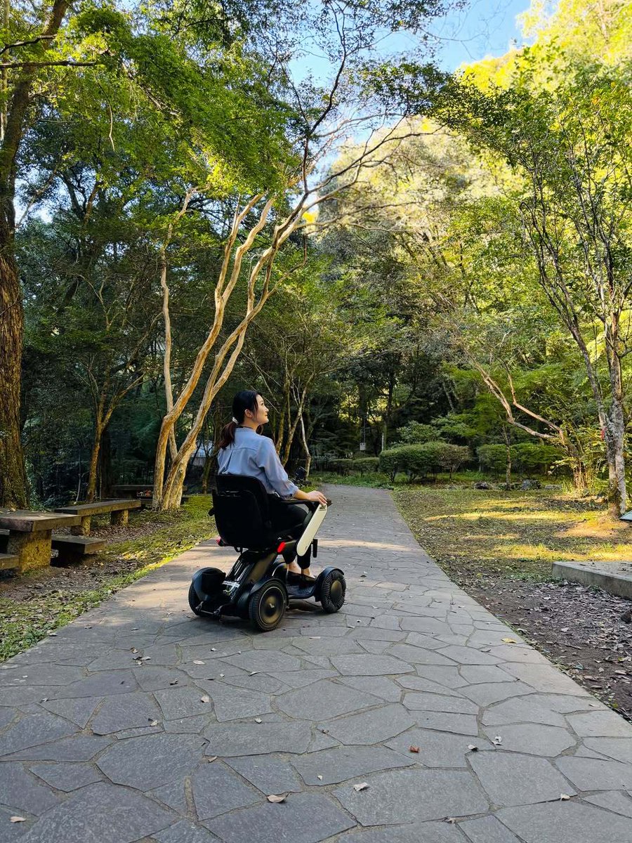 Enjoy the fall fresh air with WHILL.

The Model C2 can glide over uneven terrain with no issues. Thanks to its patented omni-directional wheels!

Click the link to shop WHILL products directly on our site and search our trusted retail partners: bit.ly/43N7sVP

#WHILL