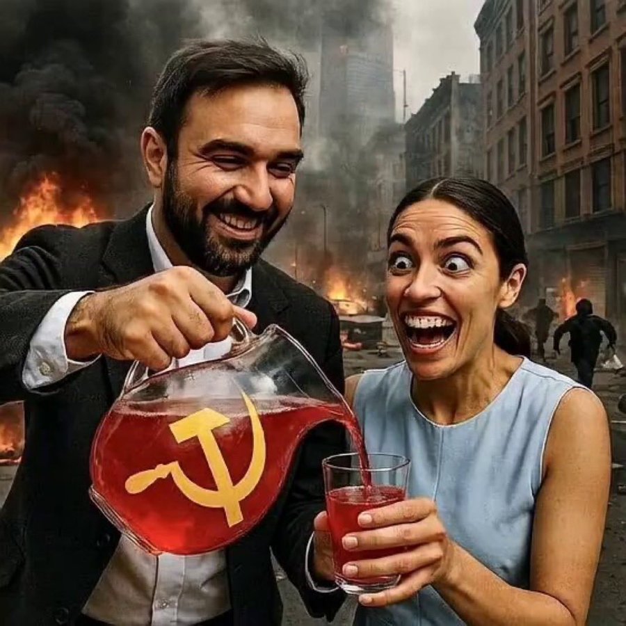 GaltJohnglobal's tweet image. #mandami #aoc #evil