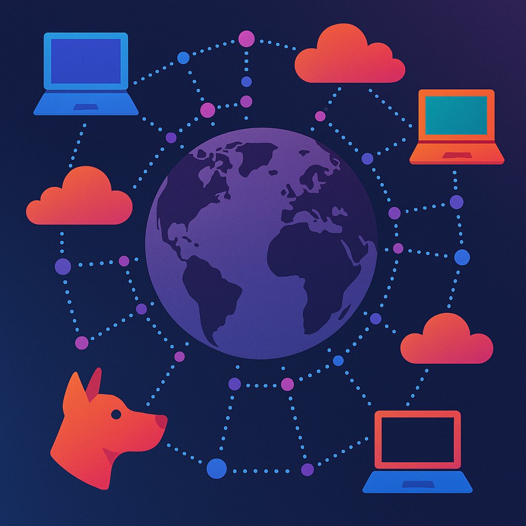 fidonext's tweet image. In a shutdown scenario, FidoNext doesn’t pivot to VPNs or special gateways. The mesh routes around damage: DHT to find peers, multi-hop relays, MASQUE/QUIC to slip past filters. Turn off a region’s servers, nothing central dies.  
#FidoNext #CensorshipResistance #P2P…