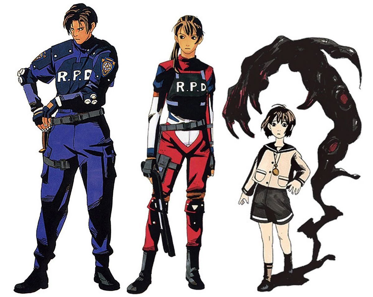 paradoomed's tweet image. i love early resident evil concept arts