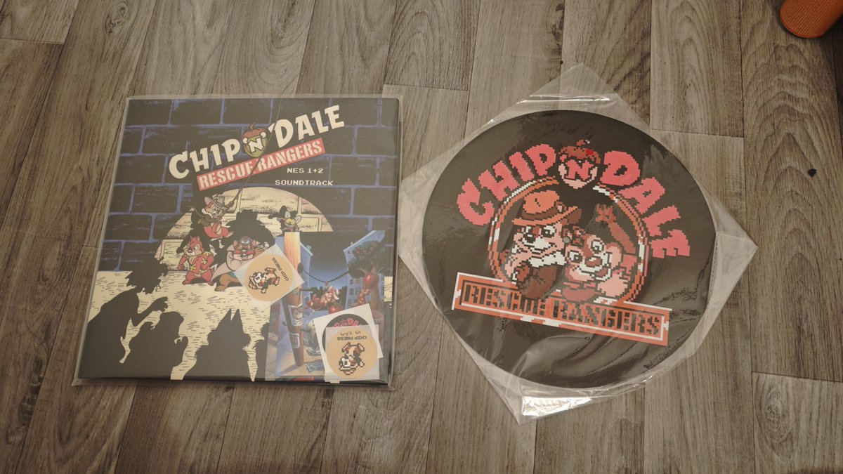 Mugen_Pascal's tweet image. Et aujourd&apos;hui c&apos;est le #vinyle de #chipndale les rangers/rongeurs du risque ! 
Des B.O NES de grande qualité (cc @Hkr_Kapsule)