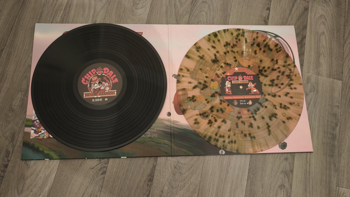 Mugen_Pascal's tweet image. Et aujourd&apos;hui c&apos;est le #vinyle de #chipndale les rangers/rongeurs du risque ! 
Des B.O NES de grande qualité (cc @Hkr_Kapsule)