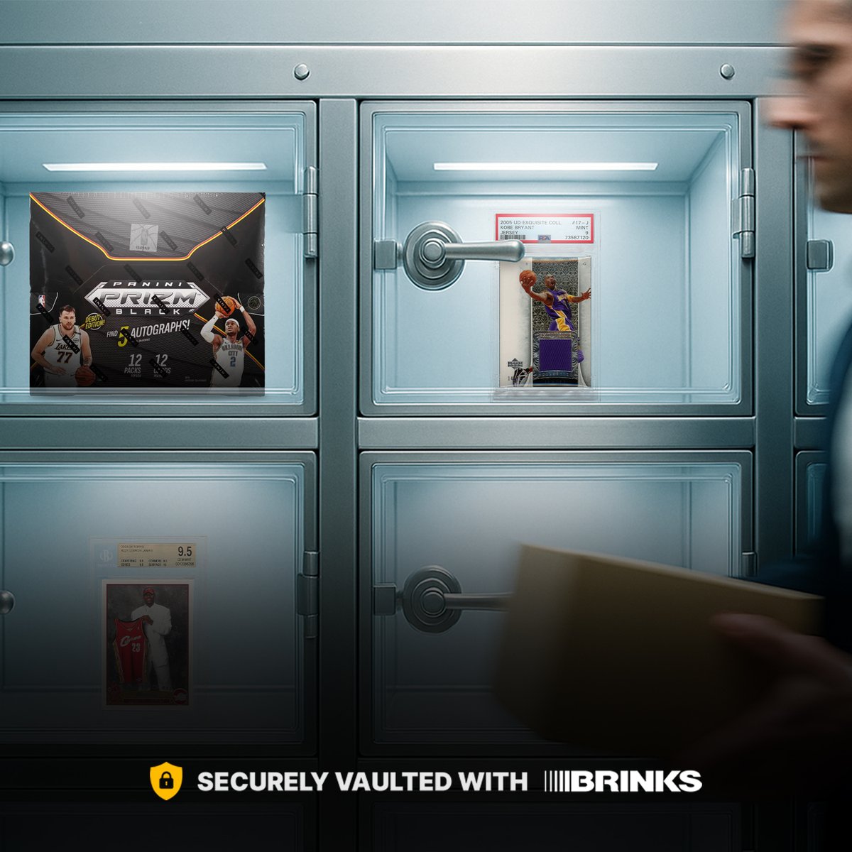 beezie_io's tweet image. For anyone new to Beezie or curious how storage works 👇
Everything you see on Beezie is Brink’s-secured, climate-controlled, and redeemable globally anytime.

Your collectibles are always SAFU 🔒