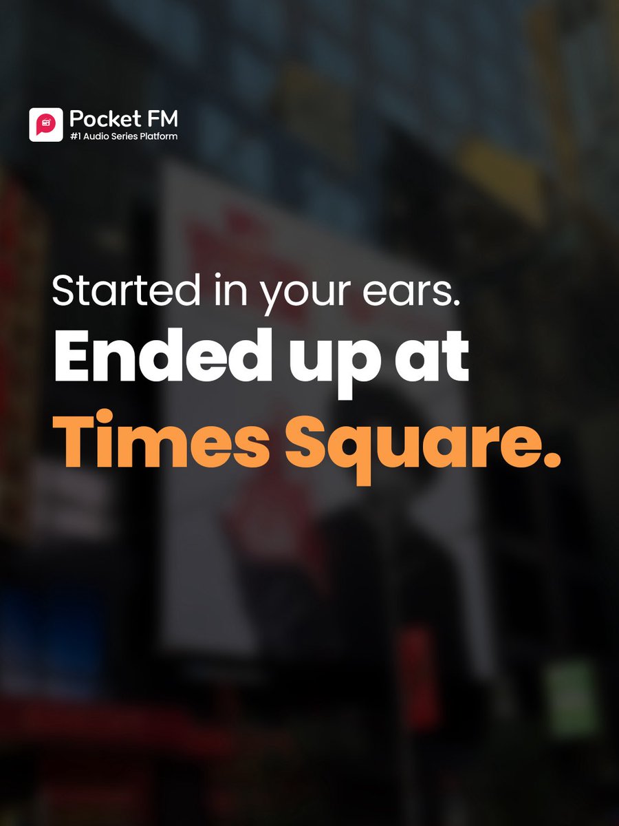 Pocket FM tweet media