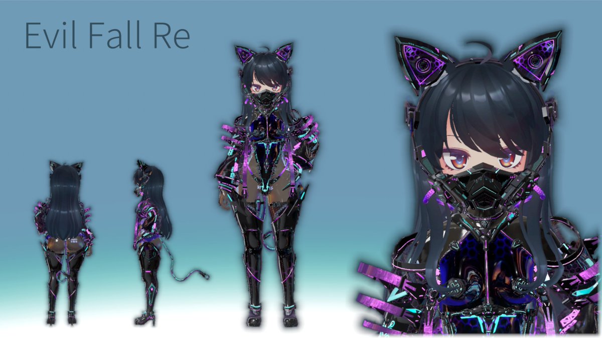 NIRAREBA009's tweet image. とりあえずできたので寝ます
#EvilFallSet