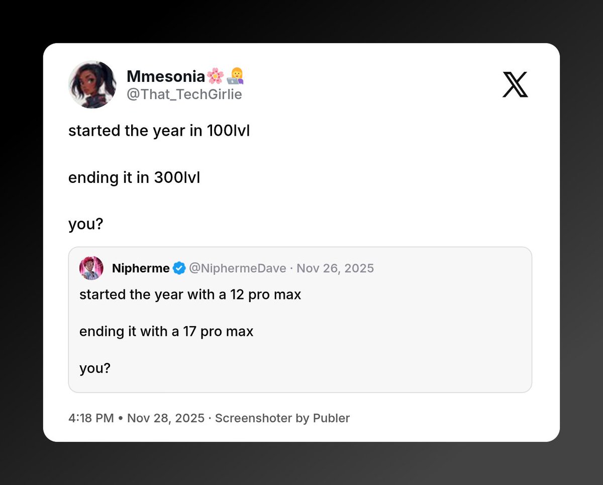 screenshoter's tweet image. 📸 Hey @That_TechGirlie, your screenshot just dropped! Check it out.

Schedule and share it across socials using publer.com

P.S. Follow us @screenshoter to remove the watermark from screenshots.