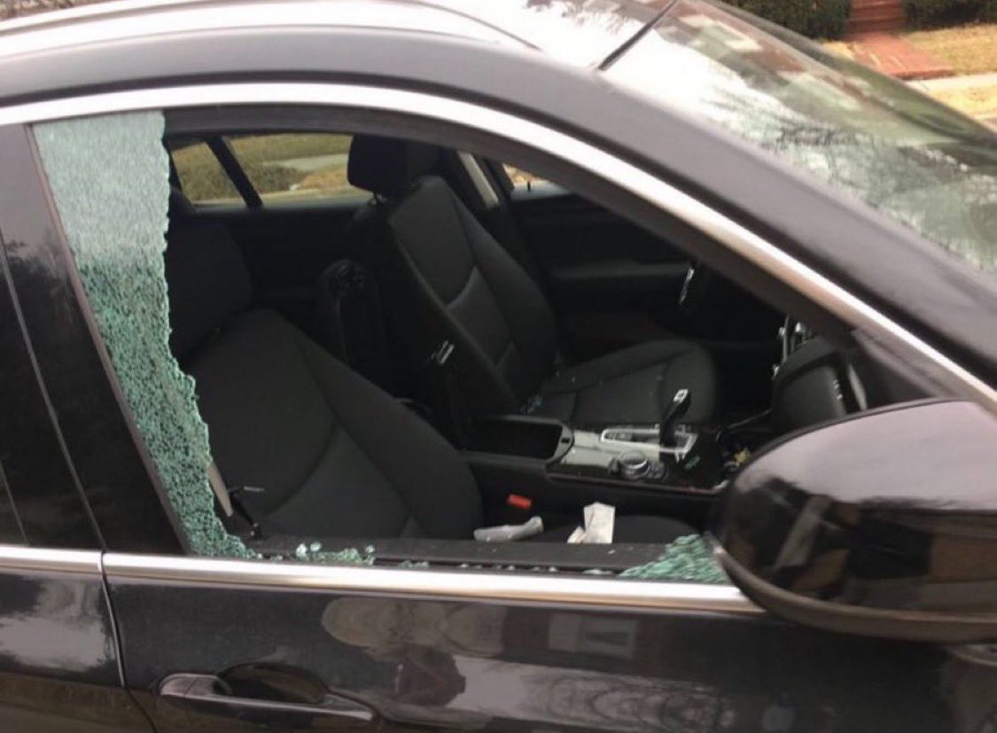 guys, please be careful out there. my brother had four  Zinoleesky tickets on the dashboard, and someone broke into his car and left ten more.