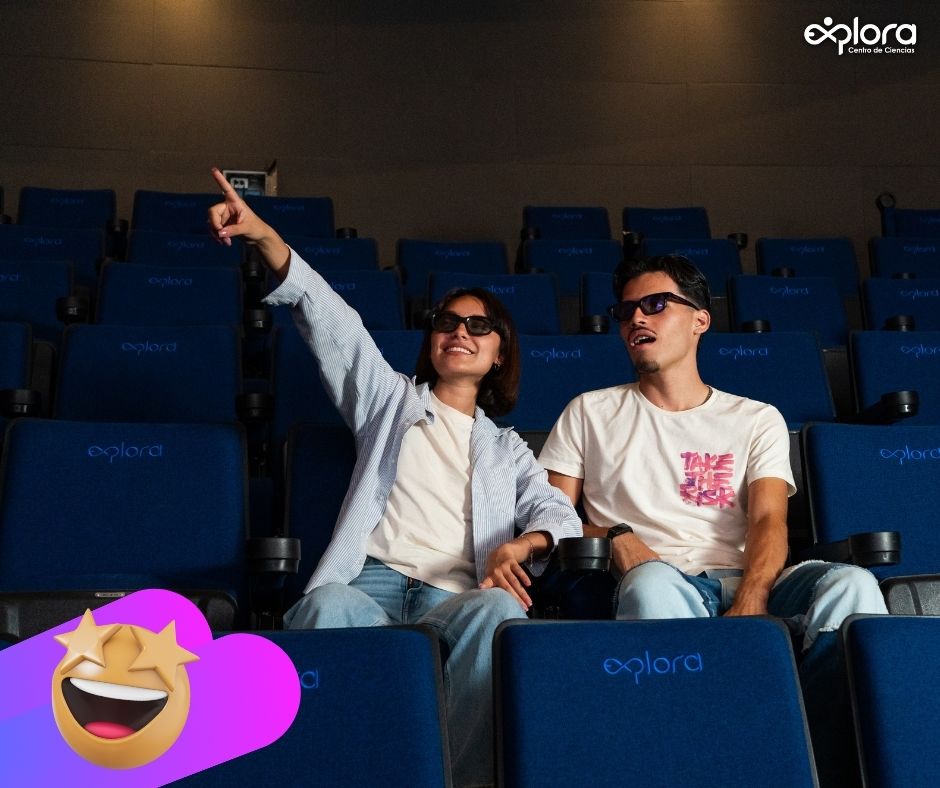 ExploraLeon's tweet image. Este fin de semana arma el date perfecto en Explora 

Vive la experiencia internacional de Animal Inside Out, explora nuestras salas interactivas, asómbrate con los dinosaurios en 3D en “Planeta Prehistórico”, súbete al  Girotrón y cierra el día bajo &quot;Noche de las estrellas&quot;.