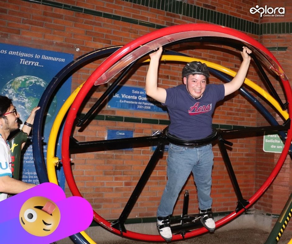 ExploraLeon's tweet image. Este fin de semana arma el date perfecto en Explora 

Vive la experiencia internacional de Animal Inside Out, explora nuestras salas interactivas, asómbrate con los dinosaurios en 3D en “Planeta Prehistórico”, súbete al  Girotrón y cierra el día bajo &quot;Noche de las estrellas&quot;.