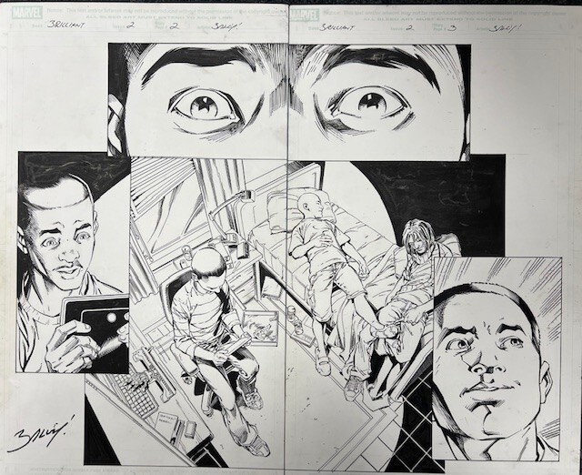 DynamicForces's tweet image. Join Dynamic Forces Friday Night (11/28/25 7-8pm ET) for The Original Art Show hosted by Nick Barrucci! It’s Saint Nick’s Black Friday Sale!

#originalcomicart #originalart #comicart #comics #livesale

youtube.com/live/ZNvOfJtYI…