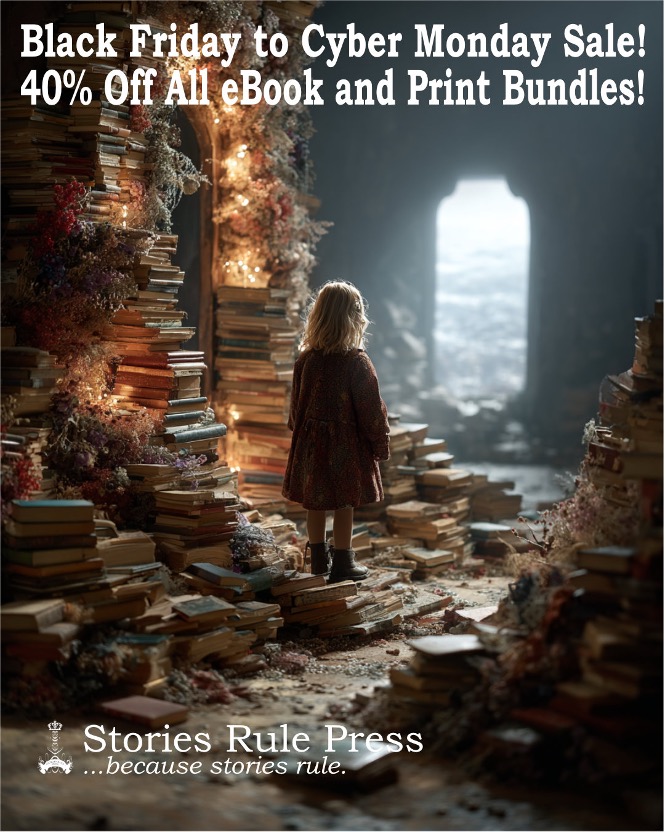 MarkPoseyAuthor's tweet image. 📦 Paperbacks are in the bundles this year — and they’re 40% off, too!
Full series. World-spanning universes. Holiday gifts sorted.
Coupon: BFCM40
📚 StoriesRulePress.com/SuperBundles
#BlackFridaySale #YEGbooks #IndieAuthor #BookDeals #BookSale #CyberMonday #YEGbooks #YEGreads #YEGauthors