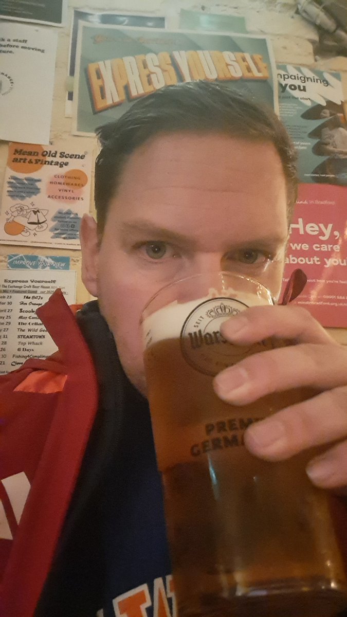 Best try the beer on my first trip to Yorkshire.