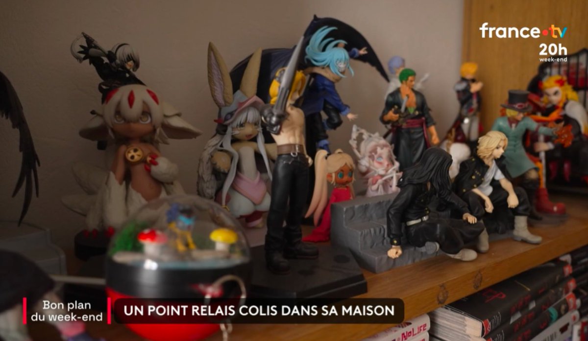 123321mario's tweet image. Made in Abyss dans le JT de France 2 c'était pas dans mon bingo