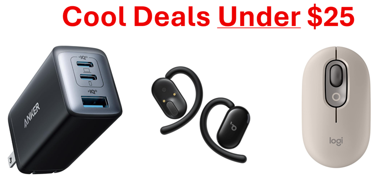OneCoolTip's tweet image. 🆒 Cool Deals - November 28, 2025 - Anker, Sound Core, Logitech

onecooltip.com/2025/11/cool-d…

Under $25:

#Anker USB C Charger:
#Soundcore V20i by Anker Open-Ear Headphones:
#Logitech POP Mouse:

#electronics #gifts #CoolDeals #OneCoolTip @OneCoolTip