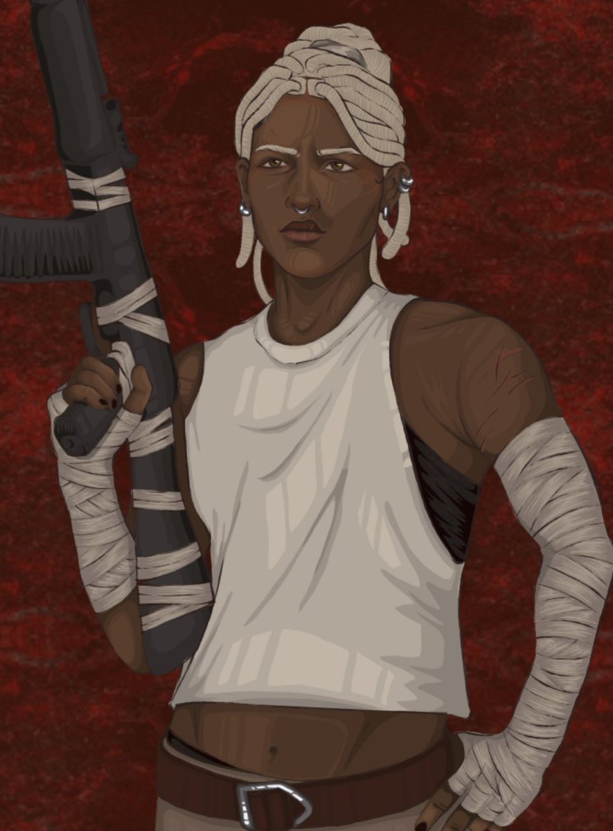 eu quando sou a maioral 

anyways outra fanart de #HEXATOMBE