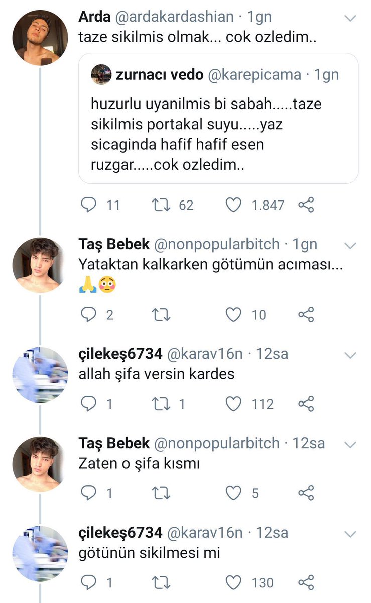 bunumuariyosun's tweet photo. 1068-) Twitter’ın en nezih tartışması https://t.co/VcBJwuc0MN