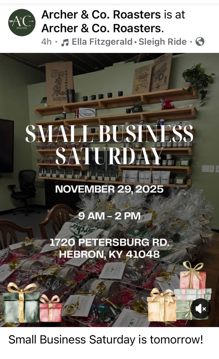 Support small businesses by visiting Archer &amp; Co. Roasters  in person or online at archerroasters.com for specialty coffee, teas and hot chocolates!