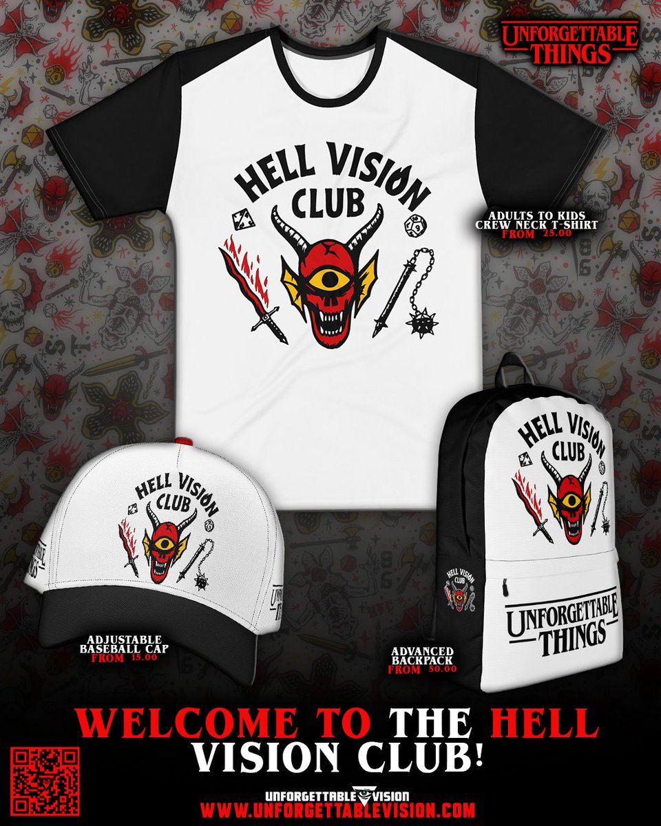 We're looking for some members to join our "Hell Vision Club" where you can rock out, explore some dungeons, take on some dragons, see strange things and mess up some demonic creatures!

unforgettablevision.com
#HellfireClub #HellVisionClub