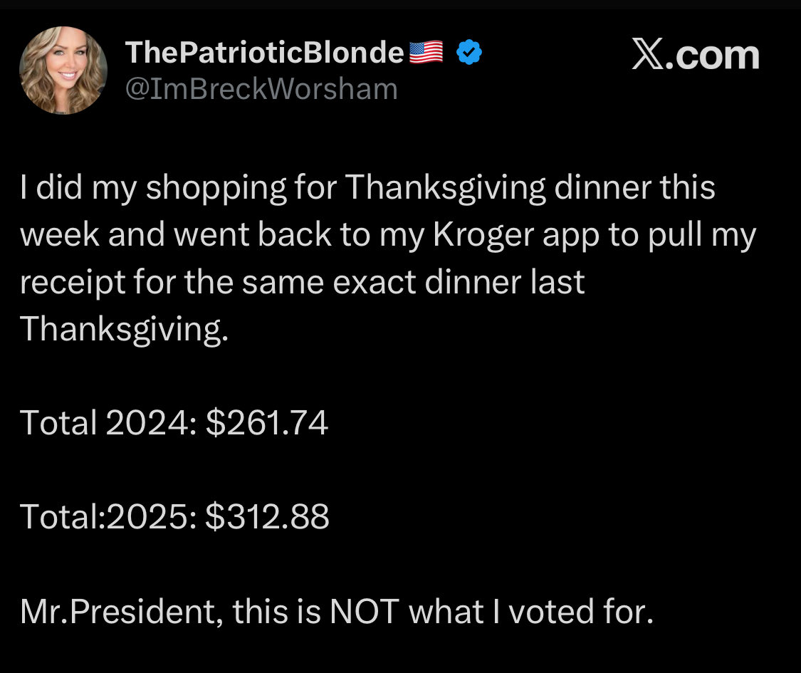 Please. Lady, that’s EXACTLY what you voted for.

Another Trump malcontent who didn’t care who he hurt.

Until he hurt THEM.