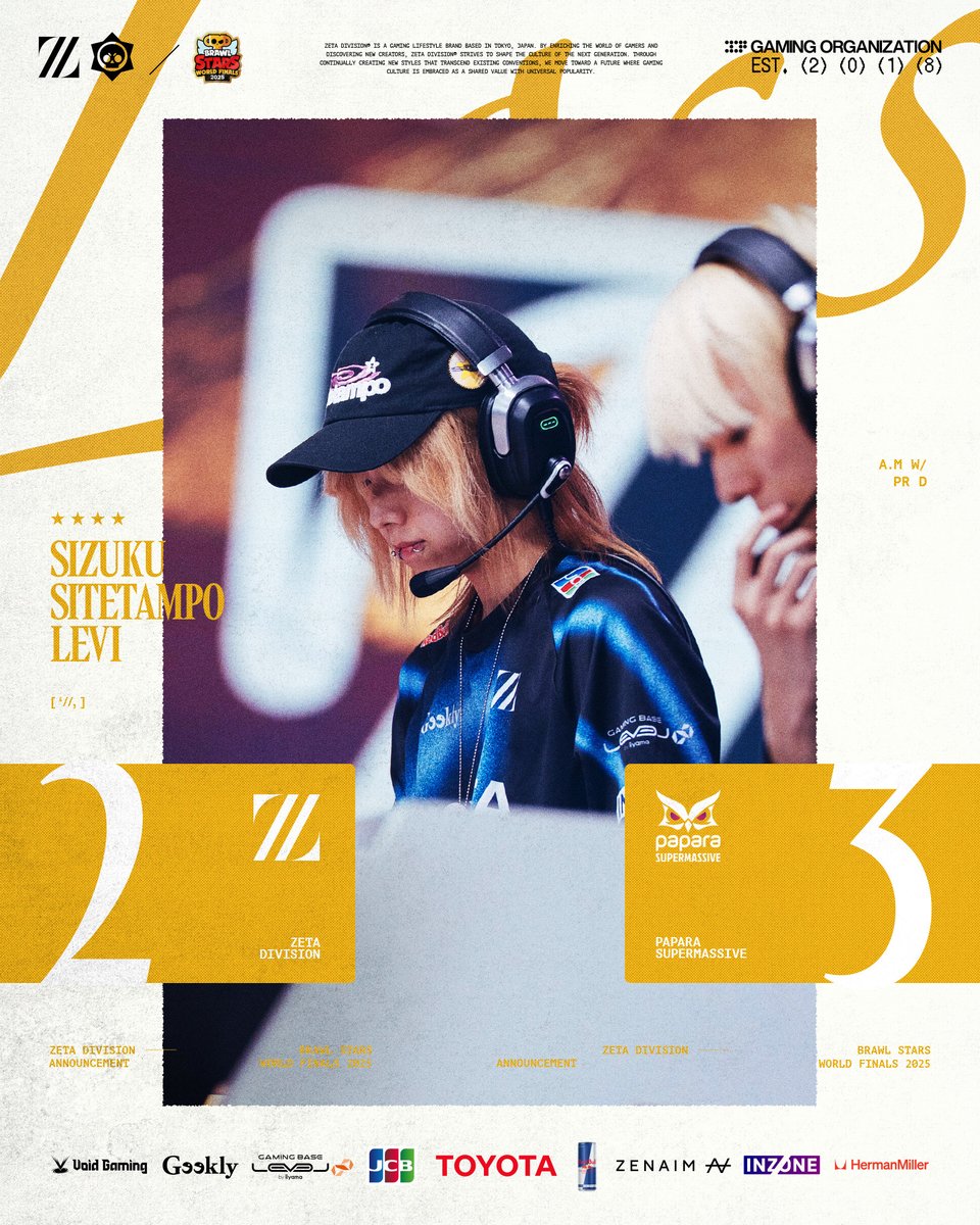 AIMWITHPRIDE's tweet image. Heartbroken, but proud.
この一年間、たくさんの応援をありがとうございました。
世界への挑戦はここまで。
でも俺たちから目を離さないで👀

#ZETAWIN #BrawlStars #BSC25 #BSWF25