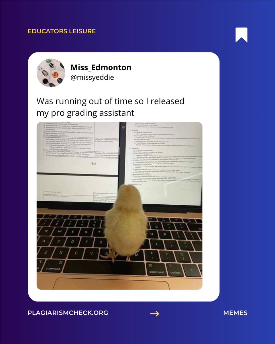 PlagiarismCheck.org tweet media