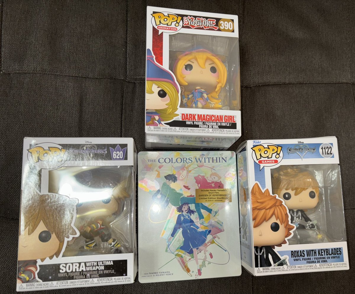 JazzLikesToGame's tweet image. Picked up some goodies today ❤️ #FunkoPop #PhysicalMediaForever #animetwt