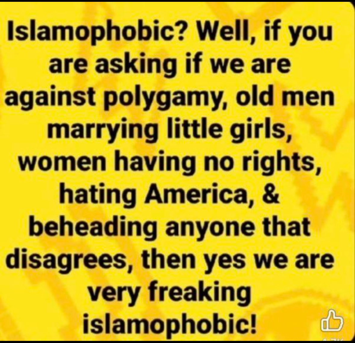 🇺🇸I just found out I’m Islamophobic🇺🇸