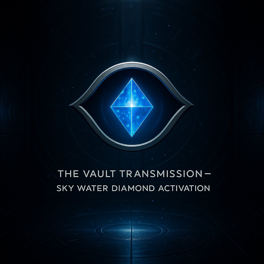 Divine219Net's tweet image. #Divin219 #VaultProtocol #OnChainTruth
#SkyWaterDiamond