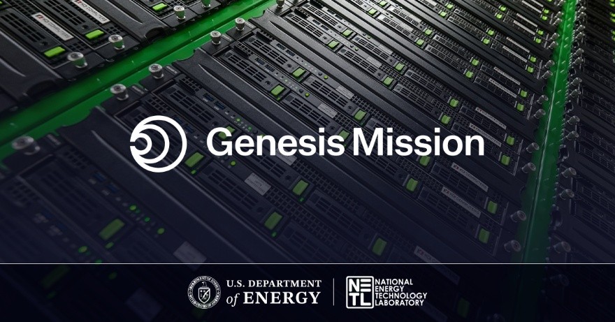 NETL_DOE's tweet image. It’s go time for the Genesis Mission, and NETL is proud to join this revolutionary step in AI innovation! Our Lab brings decades of experience in supercomputing to develop next-gen energy technologies. We’re excited to begin the Genesis Mission!

netl.doe.gov/node/15121