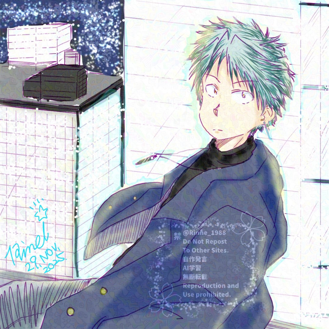 Rinne_1988's tweet image. #Sketchドロー #タートルネック #pixiv今日のお題 #sensei #リドローOK #オリジナルキャラ#三白眼#コートなんやかんやで飛び飛びの投稿になってます。さーせ... sketch.pixiv.net/items/53408276…