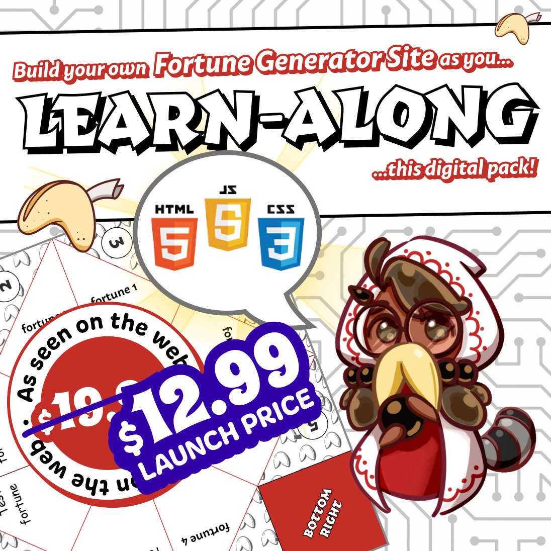 fujoc0ded's tweet photo. 🎉 It's HERE &amp; it's LIVE! 🎉

Our Fandom Cookies Digital Pack is ready for immediate delivery 💨🛍️

For only $12.99 (LAUNCH SPECIAL), you can build your own fortune generator, decorate your devices, seek your fannish future...and get FREE SHIPPING.

👇🧵

https://t.co/zwvB93JcJX https://t.co/QMAhJXVxrV