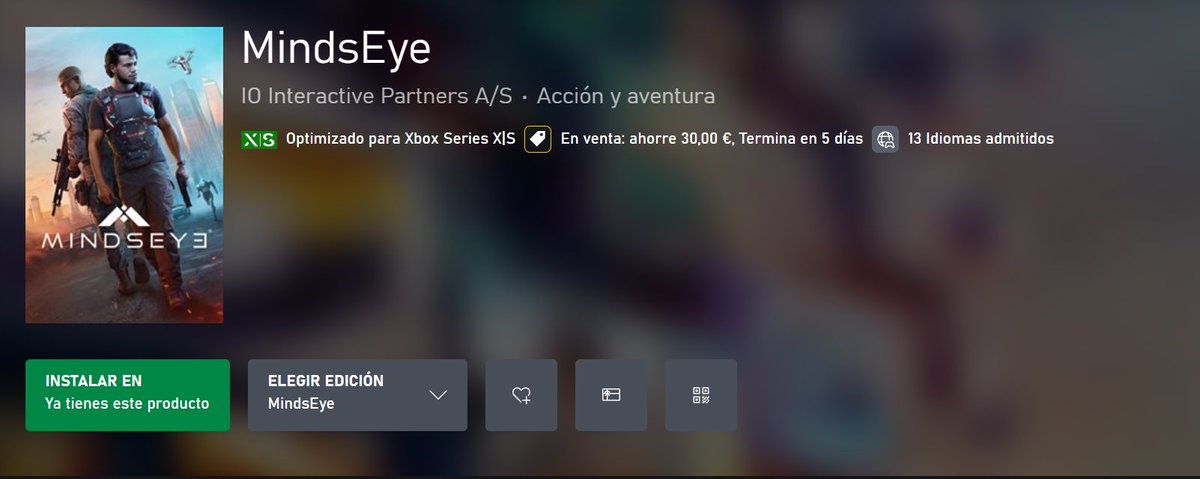 Al final me han convencido. Ya os contaré qué tal...
#Mindseye