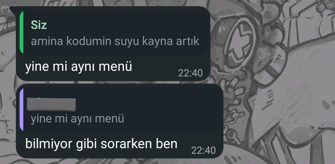 Nolmuski her gün fix aynı şeyi yiyorsam...