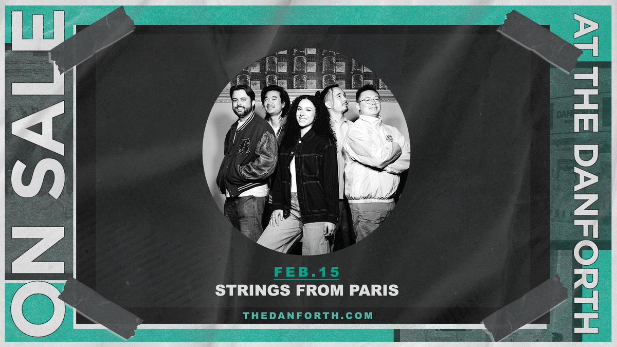TheDanforthMH's tweet image. ON SALE: Secure your tickets to see the multi-talented Strings From Paris on February 15 at Danforth Music Hall 🎻