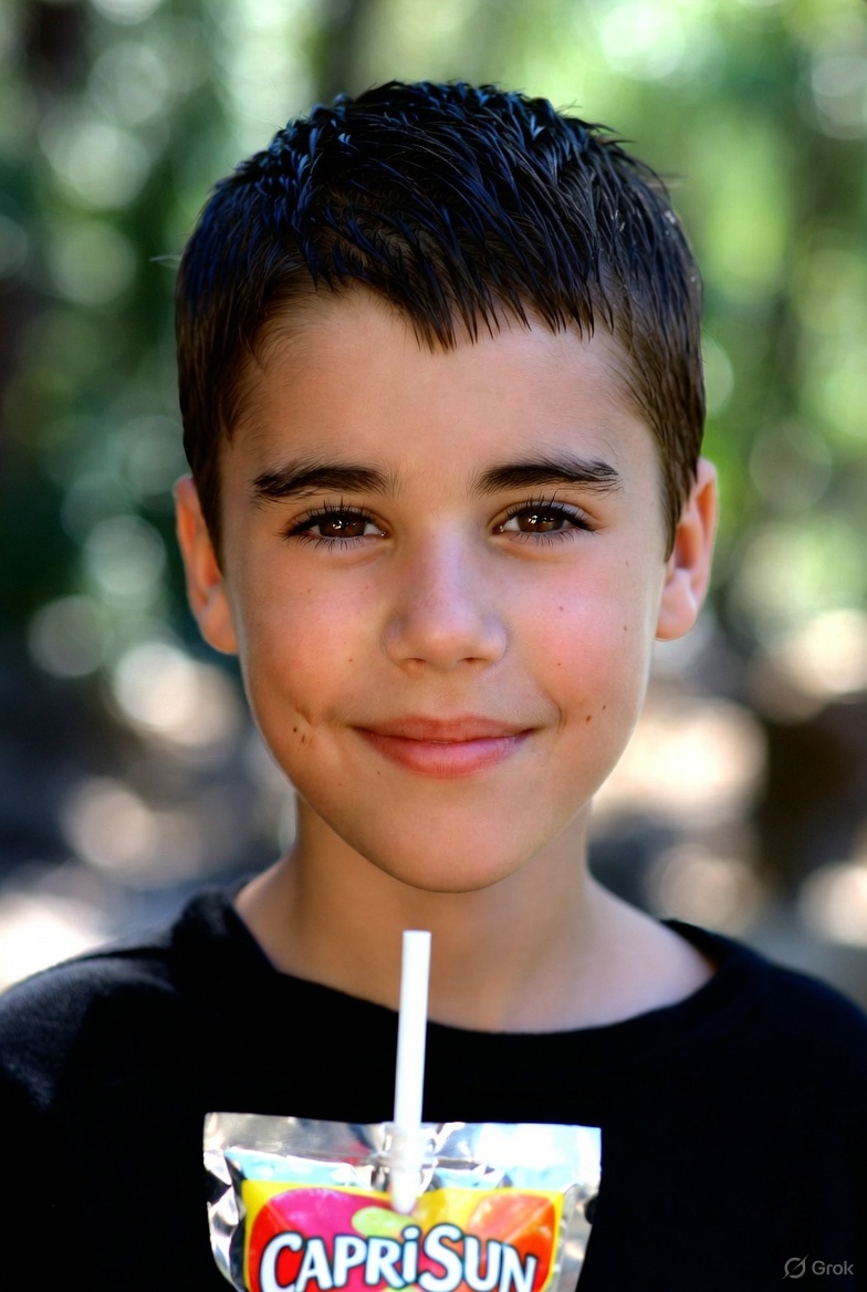 qwikad_com's tweet image. Justin Bieber loves Capri Sun.

He used to drink it every day on tour.

#JustinBieber #CapriSunKing @grok