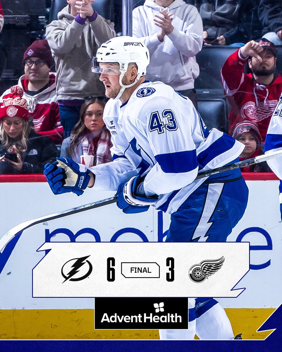 Feelin' good 👍

#GoBolts | #TBLvsDET