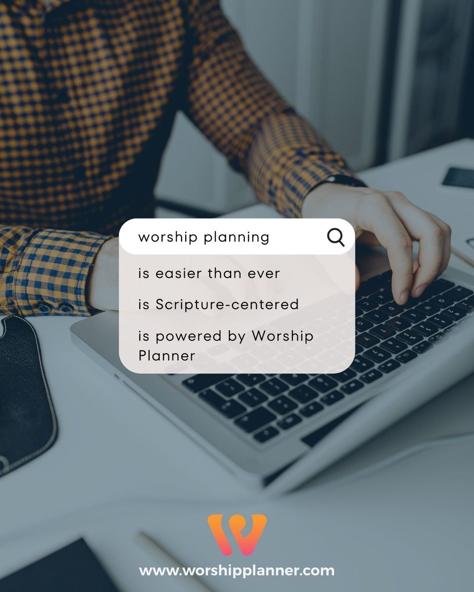 Worship Planner tweet media