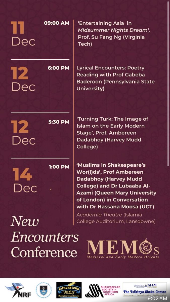 Medieval and Early Modern Orients (MEMOs) tweet media