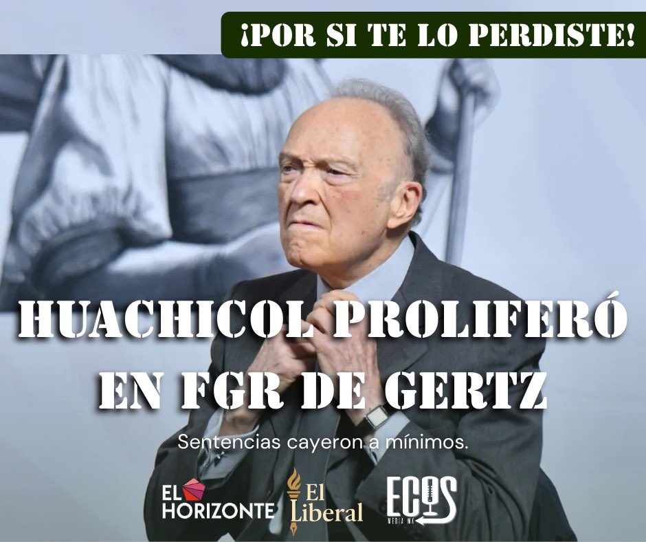 ¡EXTRA EXTRA! Huachicol proliferó en FGR de Gertz Manero 💥

Desde 2023 #Pemex pierde 20 mil millones anuales por tomas clandestinas, y se investigan 16 mil millones por huachicol fiscal. Sin embargo, con la #FGR de Gertz las sentencias por robo de combustible cayeron a mínimos.