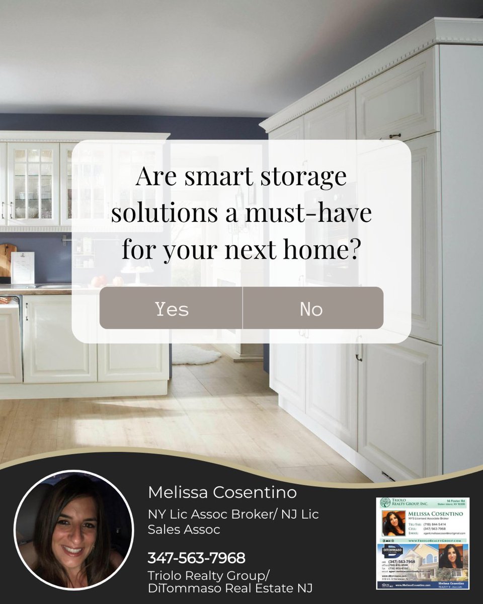 Melissacos1029's tweet image. 🏡 Are smart storage solutions a must-have or a bonus?

Whether it’s a walk-in pantry, built-in shelving, or under-stair drawers, the right storage can transform how a home feels and functions.

Would you call it a necessity for your next move?

#homedesign #smartstorage