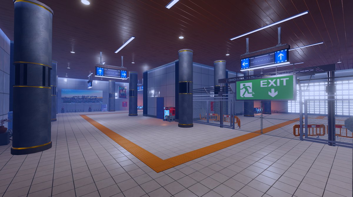 Dinonotdilo's tweet image. Shibuya station - commission
#robloxdev #map #roblox #blender