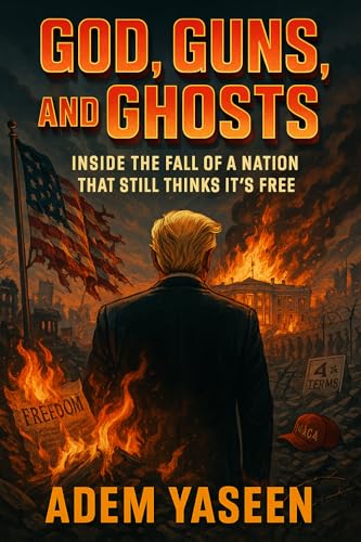 AdemYaseenFiles's tweet photo. What if freedom was already gone—and nobody noticed?
Read God, Guns, and Ghosts by Adem Yaseen.
This is how a nation falls. Quietly. https://t.co/EmBpAUMaut https://t.co/KVFHwvgOYB